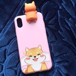 iPhone X/XS cartoon cute soft 3D cover